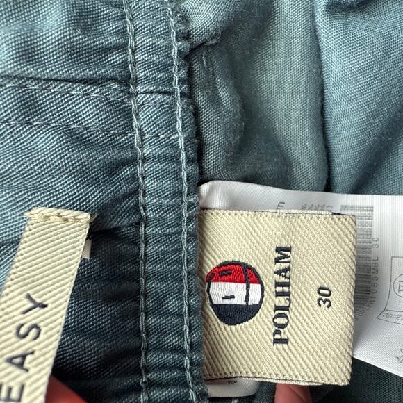 Polham sz 30 blue bermuda drawstring shorts - Picture 4 of 10